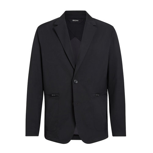 Z Zegna杰尼亞 黑色 男士高科技面料西服 VU025-ZZ022-K09