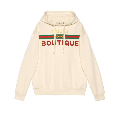  GUCCI古馳 22年秋冬 女士 女士Gucci Boutique印花衛(wèi)衣 615061 XJCKX 9230