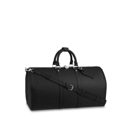  LV路易威登 22年秋冬 男士 旅行包 Keepall 50 旅行袋（配肩帶） M33400 預(yù)定商品2-6周發(fā)貨