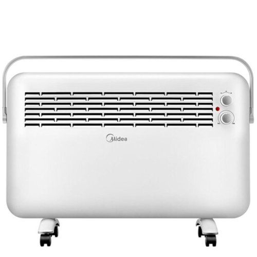 Midea/美的 NDK22-15D1浴室電取暖器 家用電熱歐式快熱爐 多功能靜音室內(nèi)萬(wàn)向輪