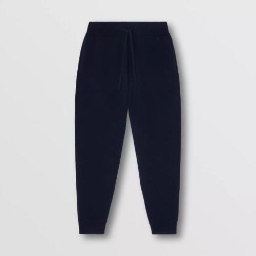  BURBERRY 22年秋冬 男士 羊絨混紡慢跑褲 80609091