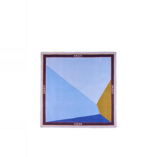  LOEWE羅意威  女士 圍巾 Puzzle 圍巾 F811911X03-5403 預(yù)定商品1-3周發(fā)貨