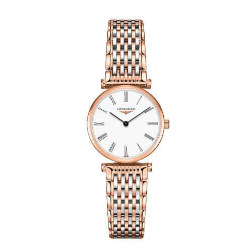 LONGINES/浪琴  嘉嵐系列石英女士鋼帶腕表24毫米 L4.209.1.91.7
