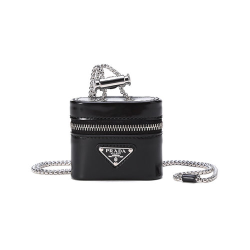 PRADA/普拉達(dá)【22年新款】 女士皮革頸部掛包耳機(jī)包 1NR009 ZO6
