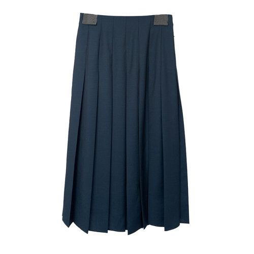 GUCCI/古馳女士中長百褶裙女士半身裙   at