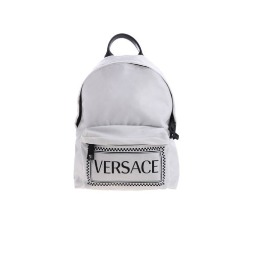 VERSACE/范思哲  男包白色時尚雙肩包  DBFG781 DNYVER DBN