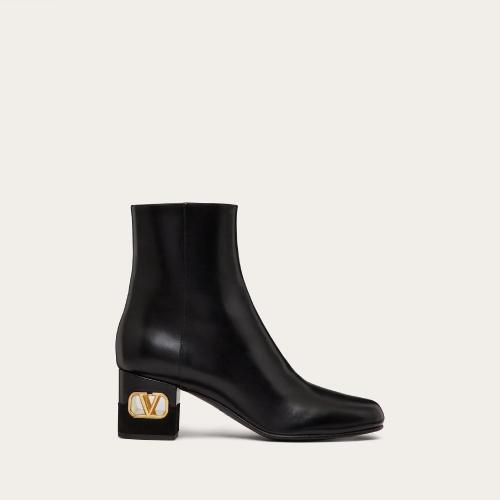  VALENTINO華倫天奴 22年秋冬 女士 短靴 BOTTINES VALENTINO GARA_VANI HERITAGE EN CUIR DE V