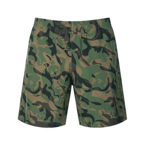 Alexander McQueen/亞歷山大麥昆【22春夏新款】男士錦綸休閑短褲泳褲 683045 4419Q