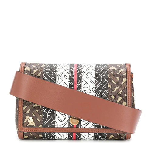 BURBERRY/博柏利 皮質(zhì)單肩包 80333861