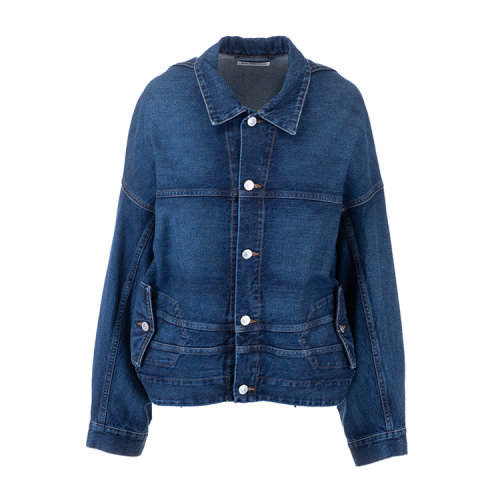 Balenciaga/巴黎世家 20年秋冬 百搭 女性 藍(lán)色 女士夾克 625989 TDW14 6020