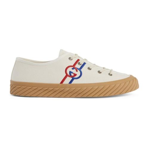  GUCCI古馳 22年秋冬 男士 男士互扣式雙G運動鞋 703032 9ARZ0 9097