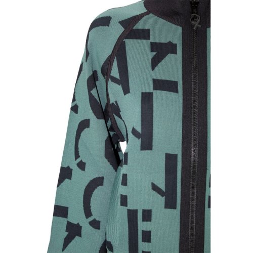  KENZO/高田賢三 女士綠色棉質針織衫/毛衣 FB62BL6373SD 54 PLFSX