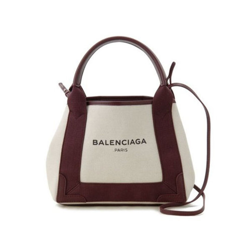 Balenciaga/巴黎世家 女士 米棕色帆布單肩包手提包 3903462HH3N9262 HJH0015X