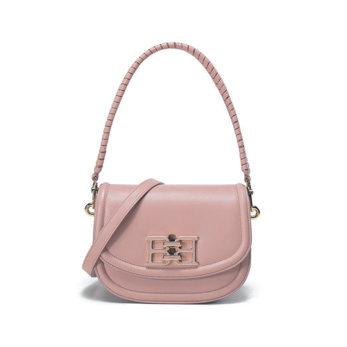 BALLY/巴利【22春夏新款】女士皮質(zhì)B-Chain手提單肩斜挎包腋下包迷你款 BAILY EH