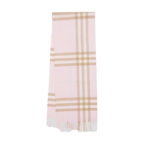  BURBERRY 22年秋冬 女士 經(jīng)典格紋羊絨圍巾 80163961 預(yù)定商品1-3周發(fā)貨
