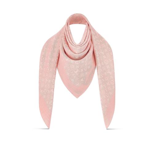  LV路易威登 22年秋冬 女士 圍巾 CHALE JACQUARD SUMMER STARDUST M77815