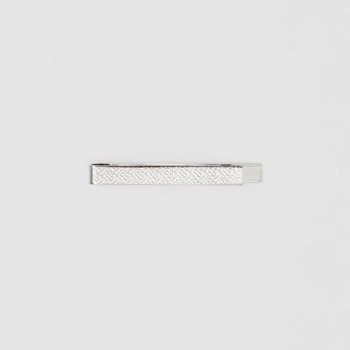  BURBERRY 22年秋冬 男士 專屬標識裝飾鍍鈀金領(lǐng)帶夾 80566671