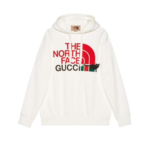  GUCCI古馳 22年秋冬 女士 The North Face x Gucci聯(lián)名系列衛(wèi)衣 615061 XJDTD 9095