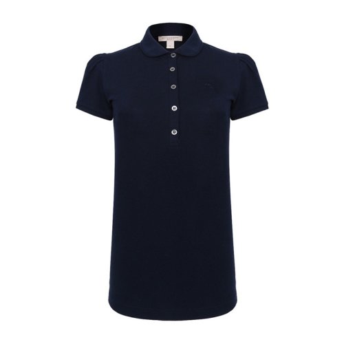  BURBERRY/博柏利 女士藏藍(lán)色棉質(zhì)短袖POLO衫 3847129 PLFSX