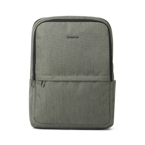 Samsonite/新秀麗 時尚雙肩包 情侶織物 電腦包TR1*04011灰綠色  SH