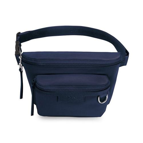  Longchamp/瓏驤 男士海軍藍(lán)聚酰胺腰包/胸包 10034598-006 PLSX