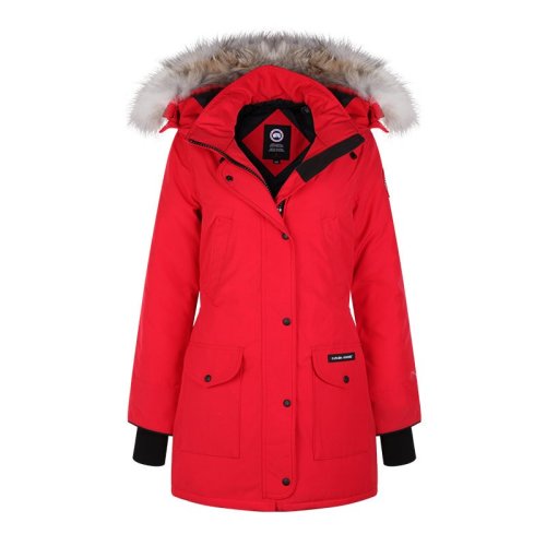  CANADA GOOSE/加拿大鵝 女士紅色時(shí)尚休閑羽絨服 6660L 11