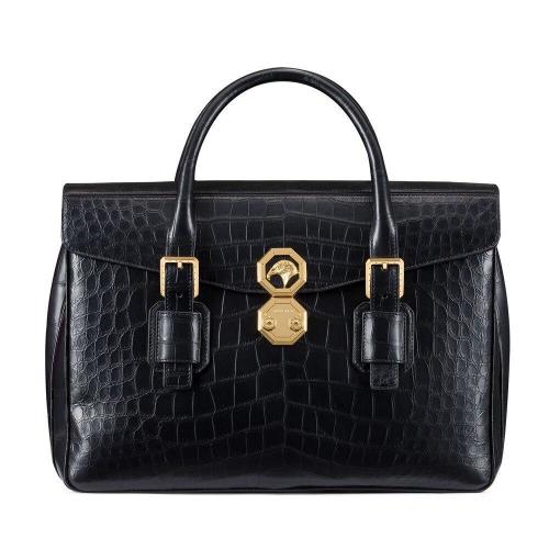  STEFANO RICCI 史蒂芬 22年春夏 男士 手提包 Handmade crocodile briefcase 245351001