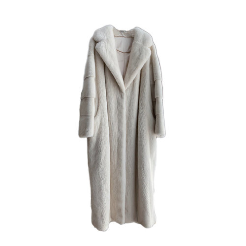 GeleiStory/GeleiStory新款進(jìn)口天鵝絨貂皮大衣整貂超長款過膝水貂皮草女士外套＞女士皮草