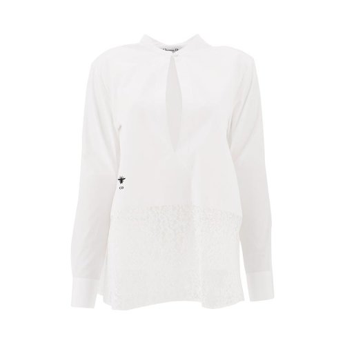 DIOR/迪奧 19年春夏 套頭 女性 簡約 休閑 白色 女衛(wèi)衣 921B27A3356 0100