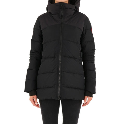 CANADA GOOSE/加拿大鵝  女裝   百搭 女士紅色尼龍時尚休閑拉鏈連帽羽絨服外套 2742L 11