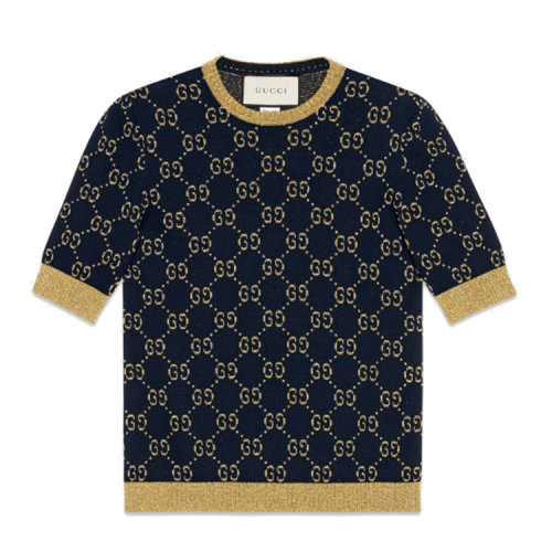 GUCCI/古馳 GG棉質(zhì)女士針織衫/毛衣 526759 X9W83