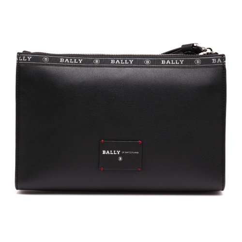 BALLY/巴利 男士手包織物/配皮手拿包HAIG1
