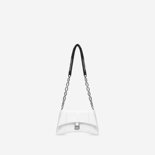  BALENCIAGA巴黎世家 22年春夏 女士 單肩包 DOWNTOWN小號鏈帶單肩包 6890581I7BY9060