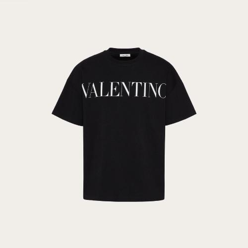  VALENTINO華倫天奴 22年秋冬 男士 短袖T恤 T-SHIRT EN COTON A_VEC IMPRIMé VALENTINO WV0MG 預定商品1-3周發(fā)貨