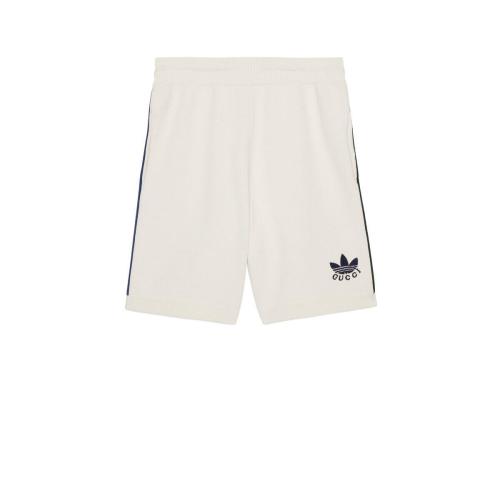  GUCCI古馳 22年秋冬 男士 adidas x Gucci聯(lián)名系列短褲 700480 XKCIF 9791