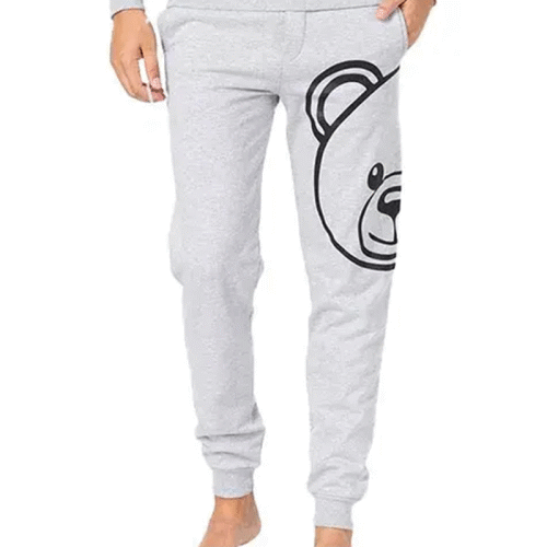  MOSCHINO/莫斯奇諾 小熊 男士灰色棉質(zhì)運(yùn)動(dòng)休閑庫(kù)存1A43178111-0489