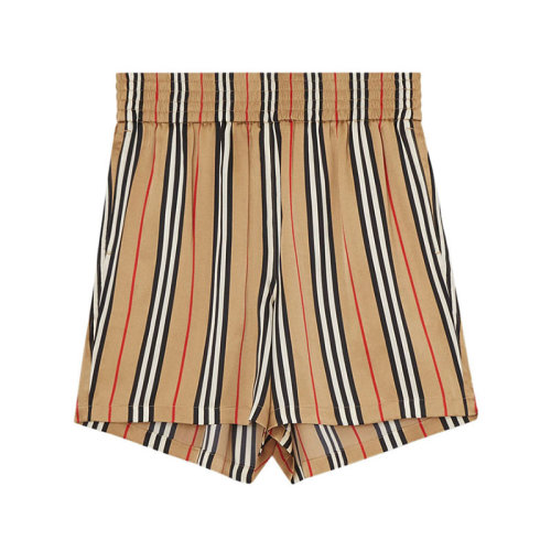 BURBERRY/博柏利  巴寶莉女褲 時(shí)尚 女士拼色格紋短褲 80142861 HKY012467