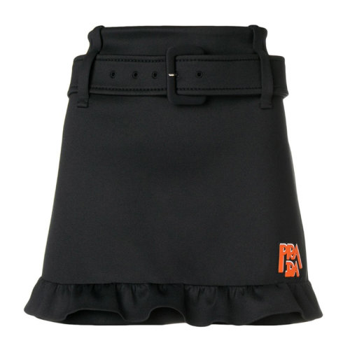 PRADA/普拉達(dá)  女裙 女士 黑色時(shí)尚半身裙 P171OH-1S21-F0806