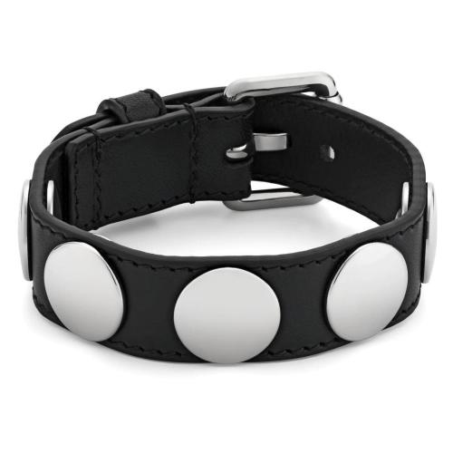  GUCCI古馳 22年秋冬 女士 加大鉚釘皮革手鐲 717774 IAAAX 8127