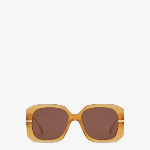  FENDI芬迪 22年秋冬 女士 太陽眼鏡 Fendigraphy FOL037V1RF1ISQ