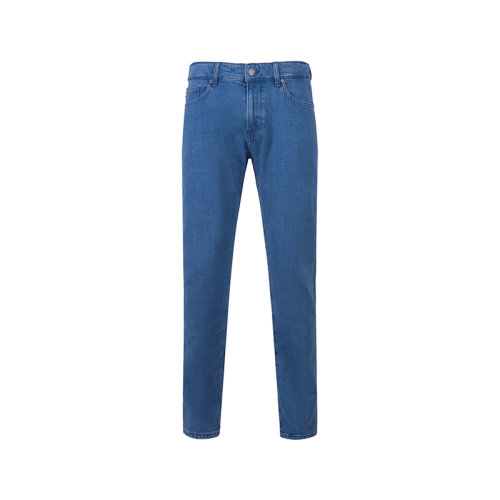 HUGO BOSS/雨果博斯 【22秋冬新款】 男士棉質(zhì)修身版牛仔褲長(zhǎng)褲 50472990