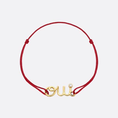  DIOR迪奧 22年秋冬 女士 手鏈 Oui 手鏈 JOUI95021_0000 預定商品1-3周發(fā)貨
