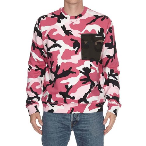 Valentino/華倫天奴 19年春夏 百搭 男性 混色 男衛(wèi)衣 QV3MF11E3LY  F67