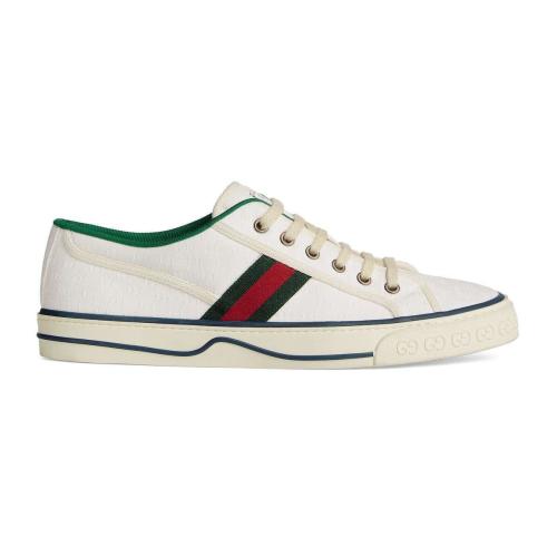  GUCCI古馳 22年秋冬 男士 Gucci Tennis 1977系列男士運(yùn)動(dòng)鞋 606111 99W90 9085
