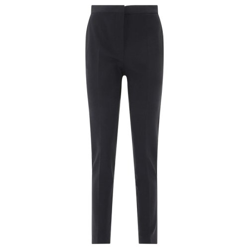  MaxMara/麥絲瑪拉 女士黑色粘膠纖維休閑褲 17860129600 008 PLFSX