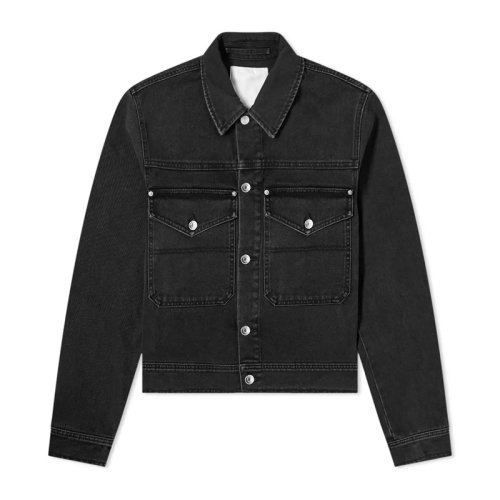 Kenzo 高田賢三 男士 服裝 黑色棉質(zhì)牛仔外套 男士夾克