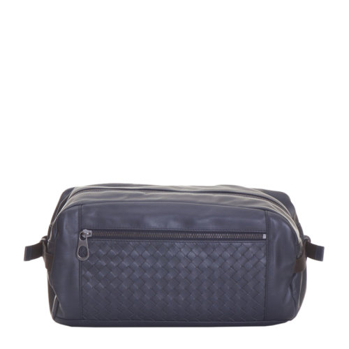 Bottega Veneta 寶緹嘉 男士小牛皮編織拉鏈胸包腰包