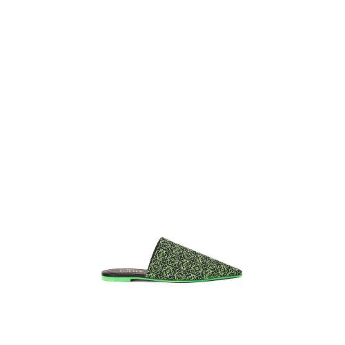  LOEWE羅意威 22年秋冬 女士 拖鞋 Slipper in Anagram jacquard L815291X16-1687