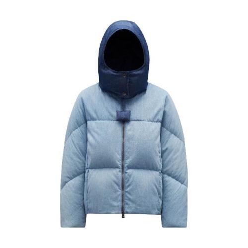  MONCLER蒙可蒙克萊 22年秋冬 女士 羽絨服 Whinfell Denim Down Jacket H209E1A00021M1986798