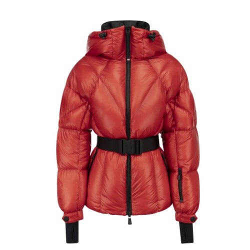  Moncler/蒙克萊 女士紅色尼龍羽絨服 1A53500 539YL 45B PLFSX
